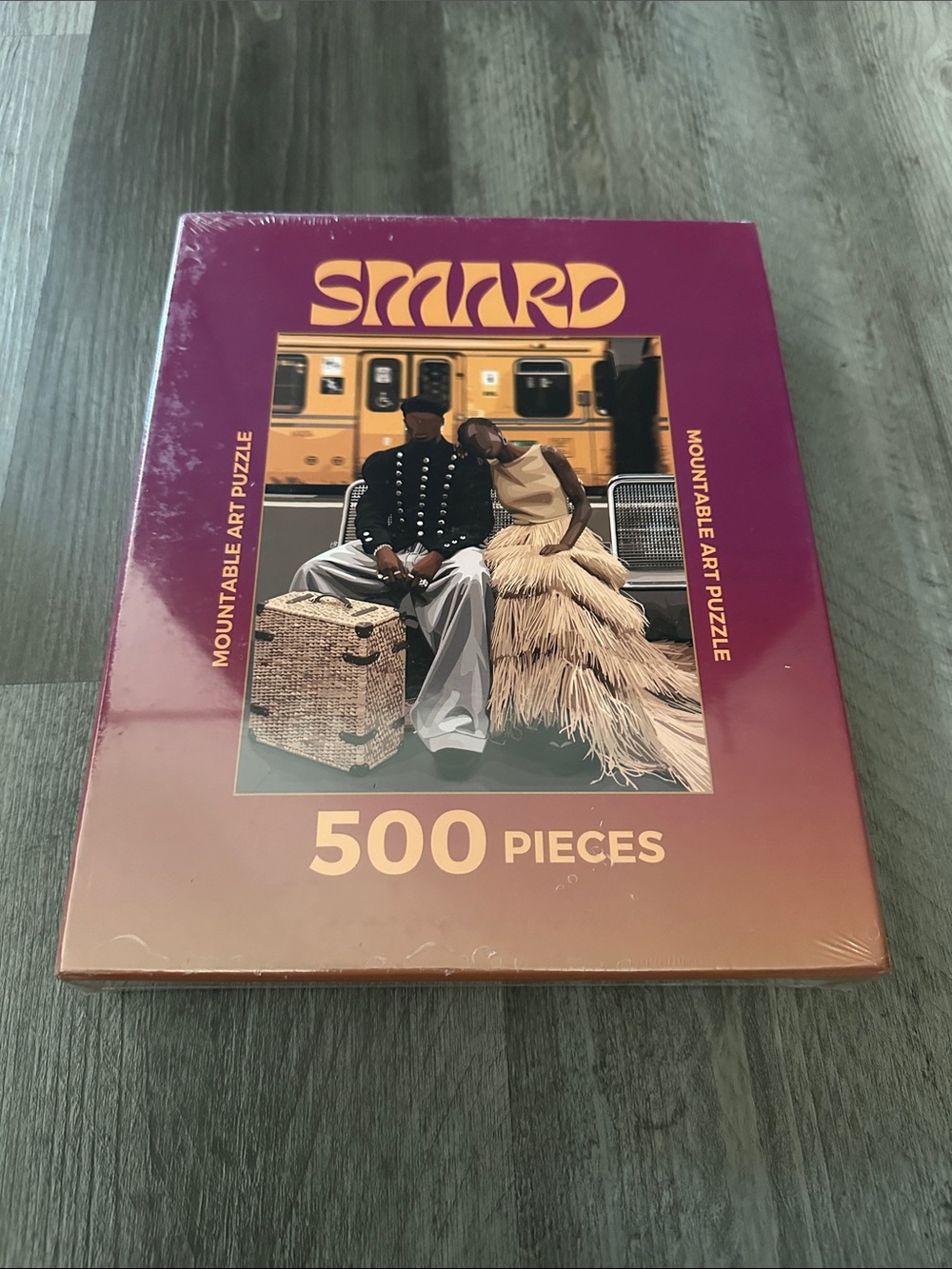 SMARD 500-Piece SUBWAY Art Puzzle